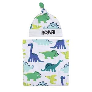 New Swaddle & Hat set